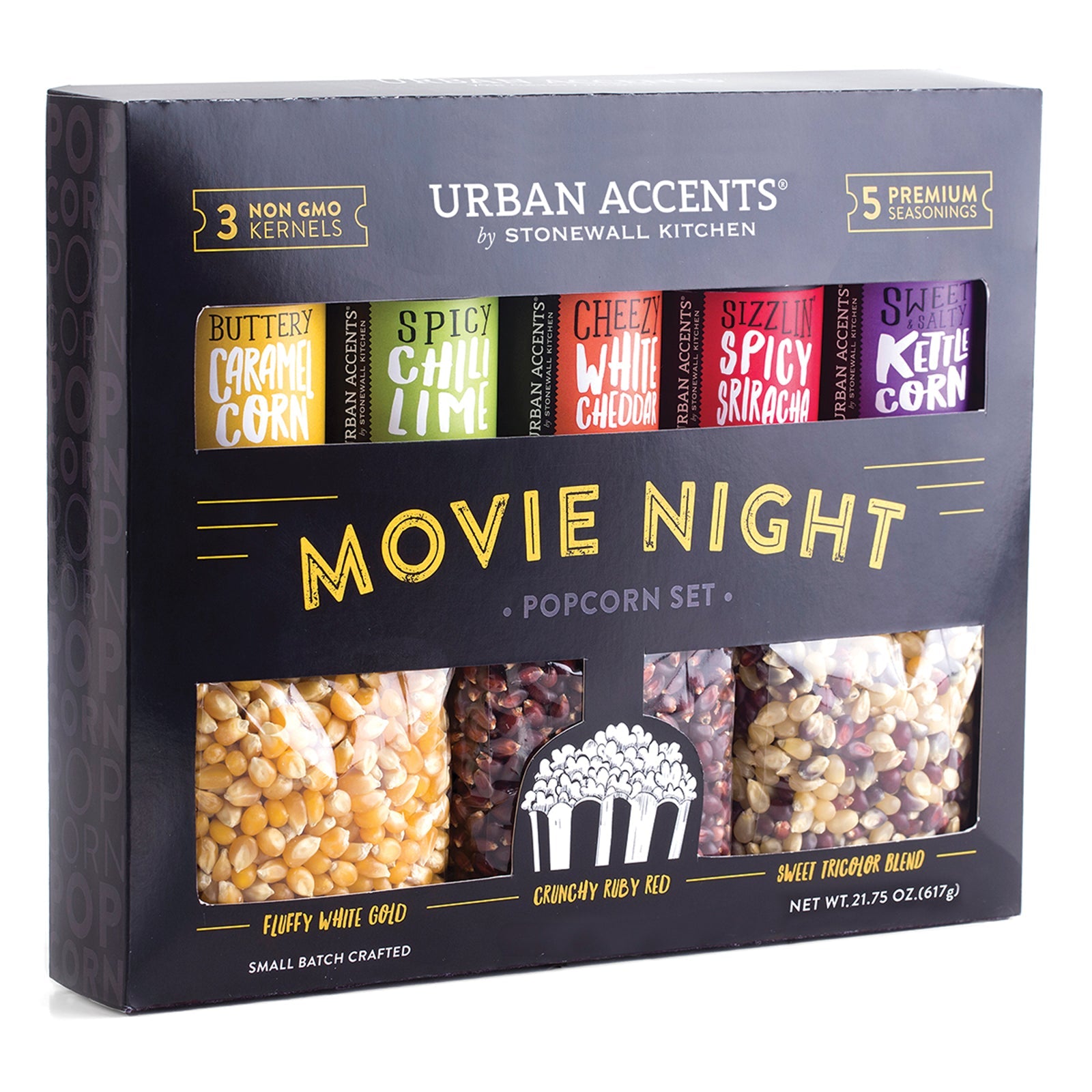 Stonewall Kitchen Movie Night Popcorn Gift Set, view 3