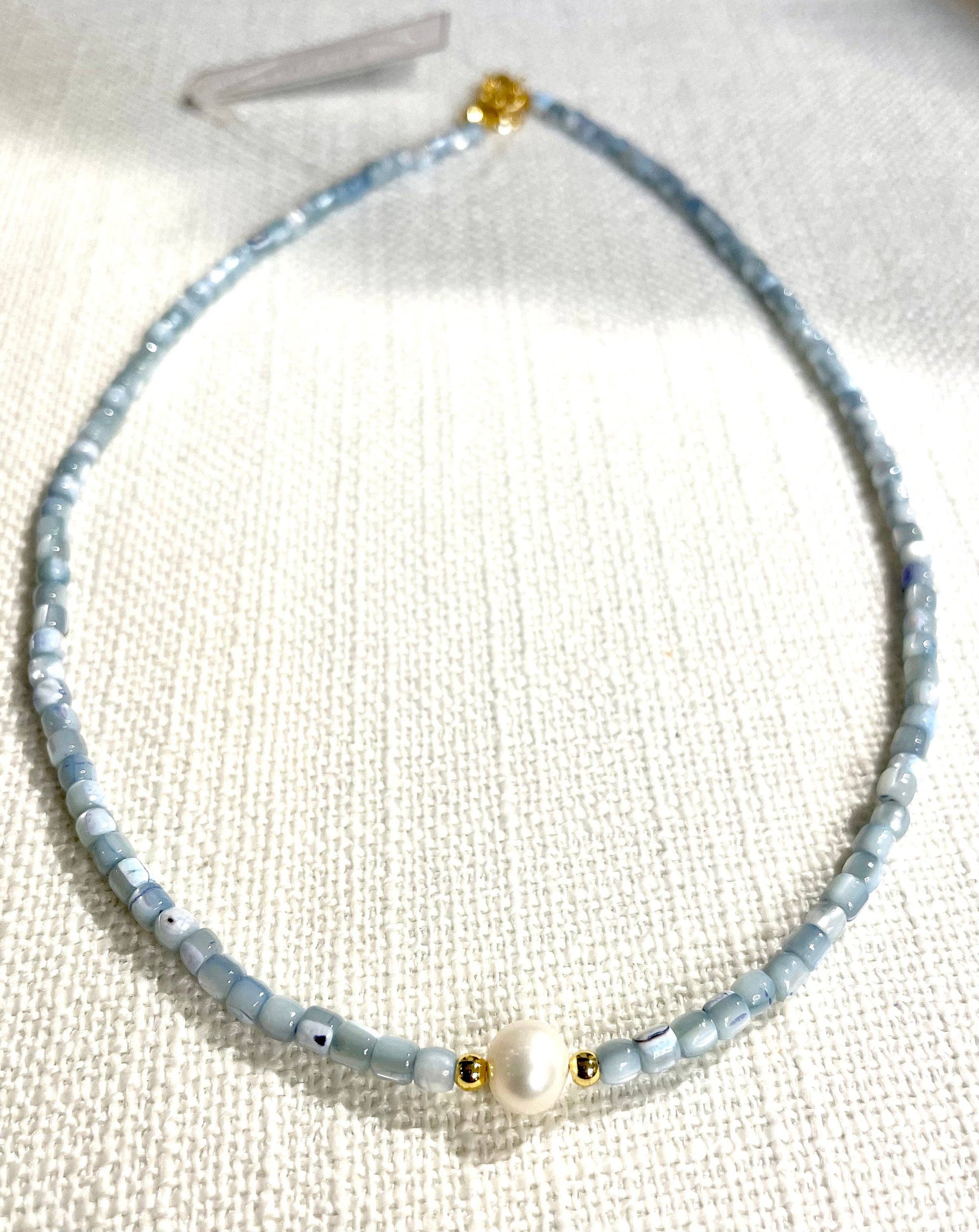 Shell & Pearl Necklace