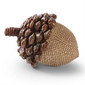 Resin Acorn w/Pinecone