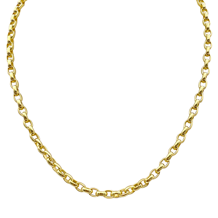 Lola Chain Gold Signature Rolo 4mm