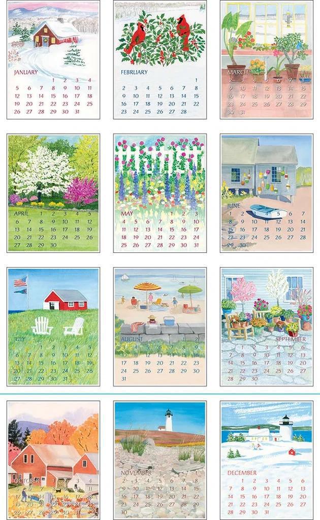 2025 Anne Kilham Calendar FabVilla