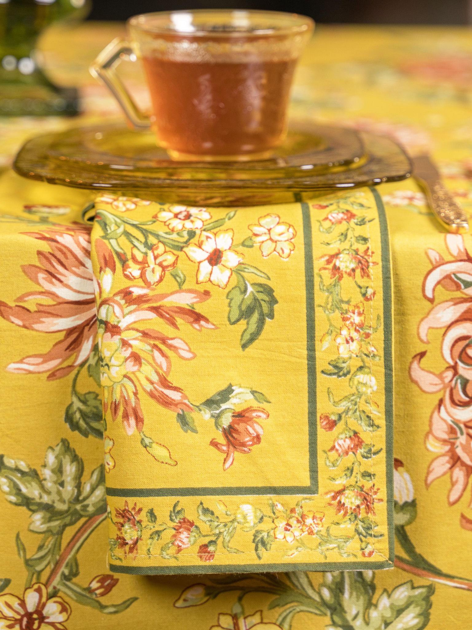 Chrissy Napkins Set of 4- Brass