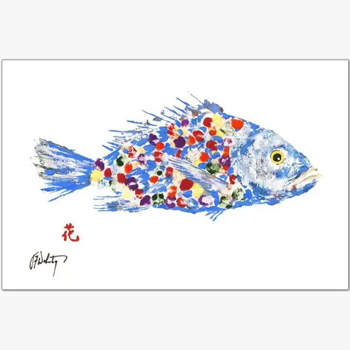 Rainbow Fish Vinyl Placemat