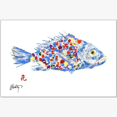 Rainbow Fish Vinyl Placemat