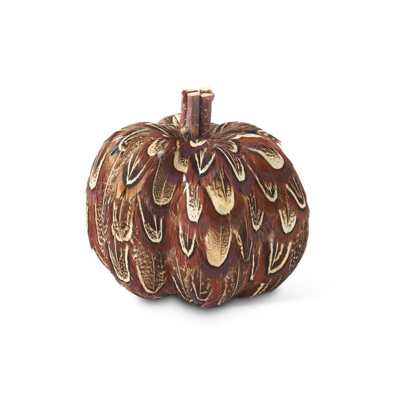 3.25 " Feather Pumpkins