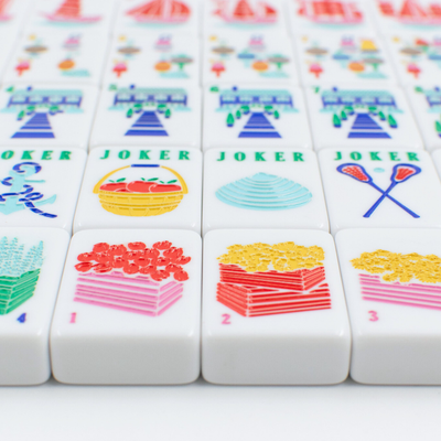New England Series Mahjong tiles