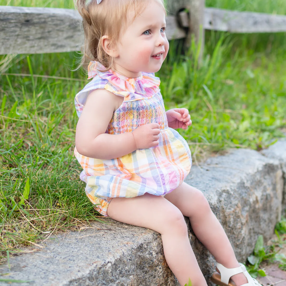 Piper Smocked Bubble