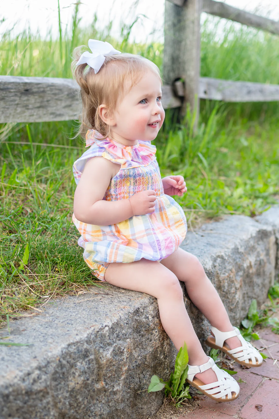 Piper Smocked Bubble