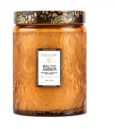 Baltic Amber Jar Candle