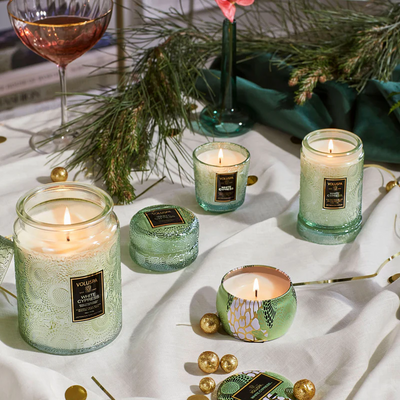 The Perfect Holiday Scent: White Cypress Jar by Voluspa