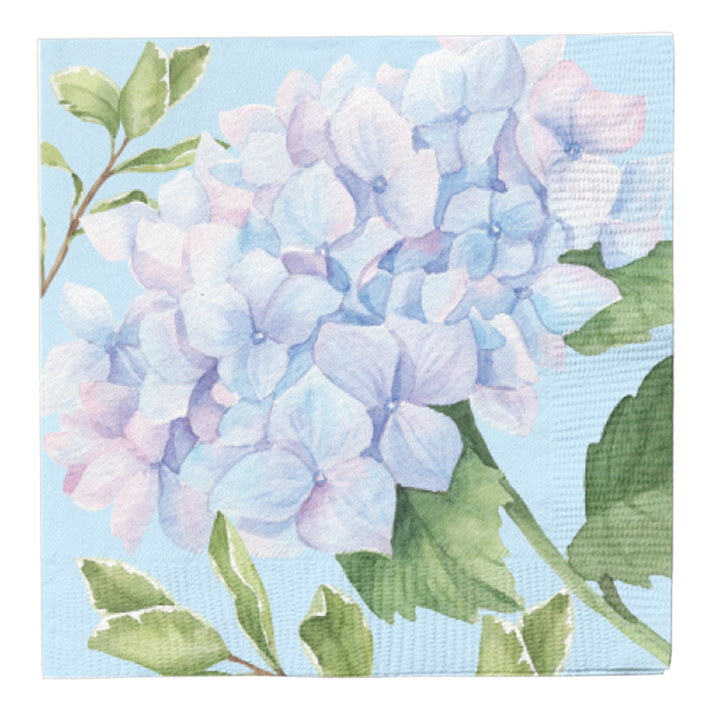 Hydrangeas Cocktail Napkins
