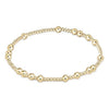 Hope Unwritten Bead Bracelet - Gold