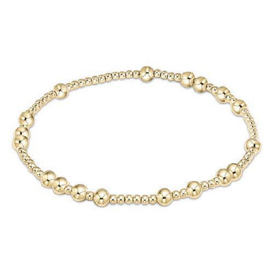 Hope Unwritten Bead Bracelet - Gold