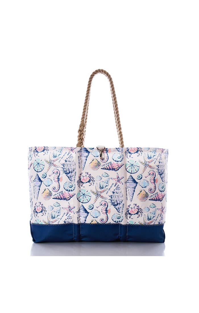 Life is Good Shell Print Ogunquit