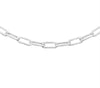 Sophisticated Silver Beauty: Get the Oval Chain Necklace at Lola Company
