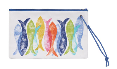 Fiesta Fish Wristlet - Kate Nelligan