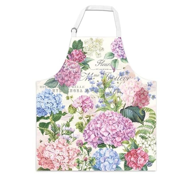 Pink Hydrangea Apron