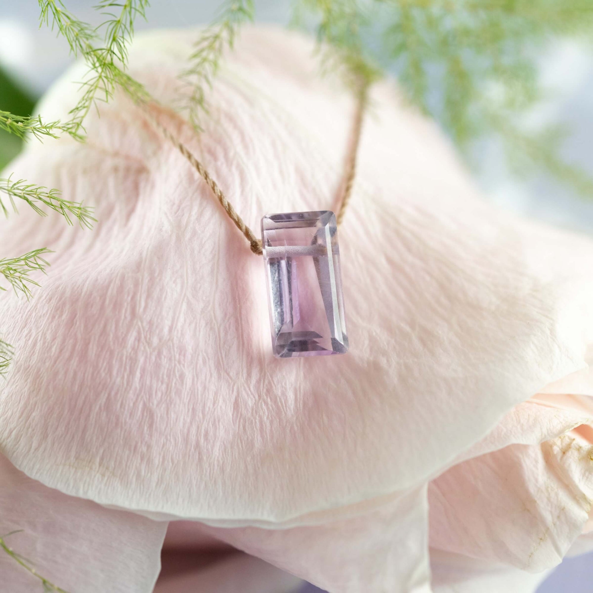 Amethyst Necklace- Fearless