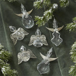 Angel Ornament w/Metal Wings