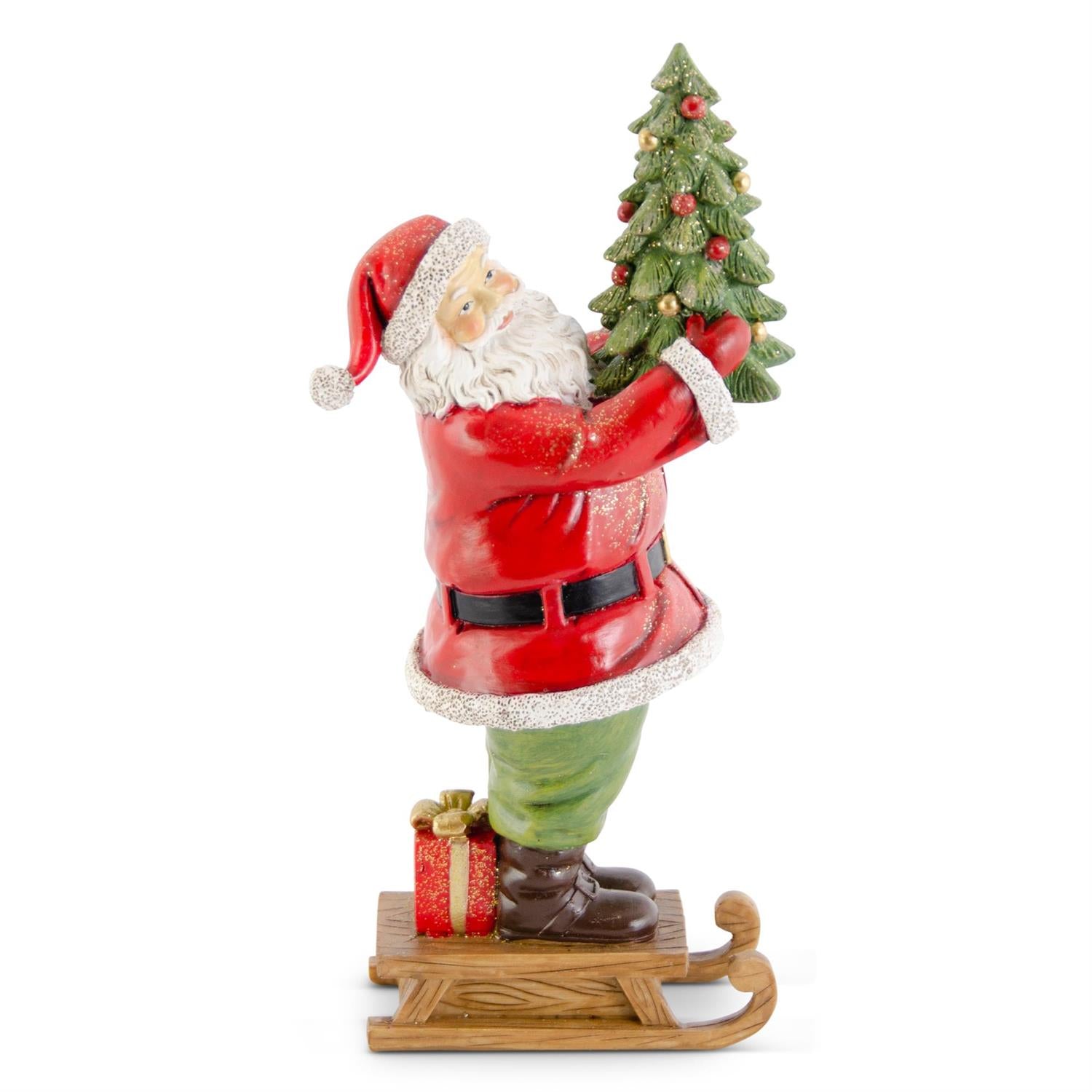 Resin Traditional Santas