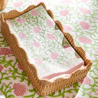 Scalloped Edge Guest Napkin Holder