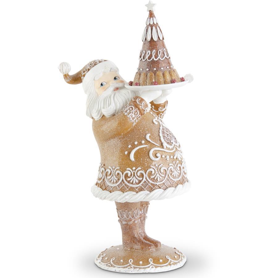 Gingerbread Santa w/cake