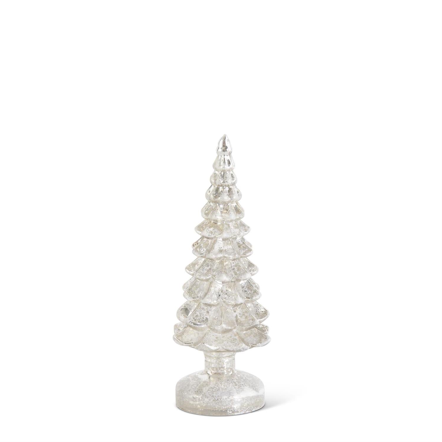 Mercury Glass Tree on Pedestals