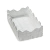 Scalloped Edge Guest Napkin Holder