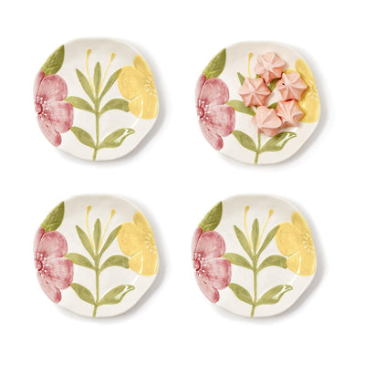 Floral Tidbit Plate