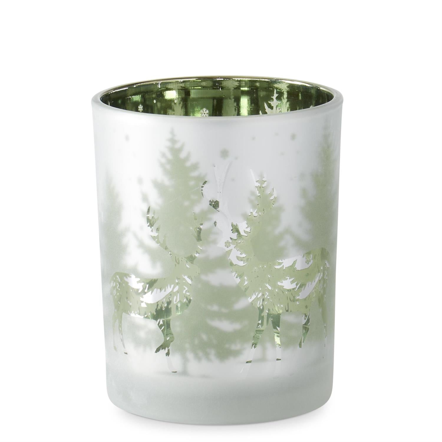 Frosted Glass w/ Deer