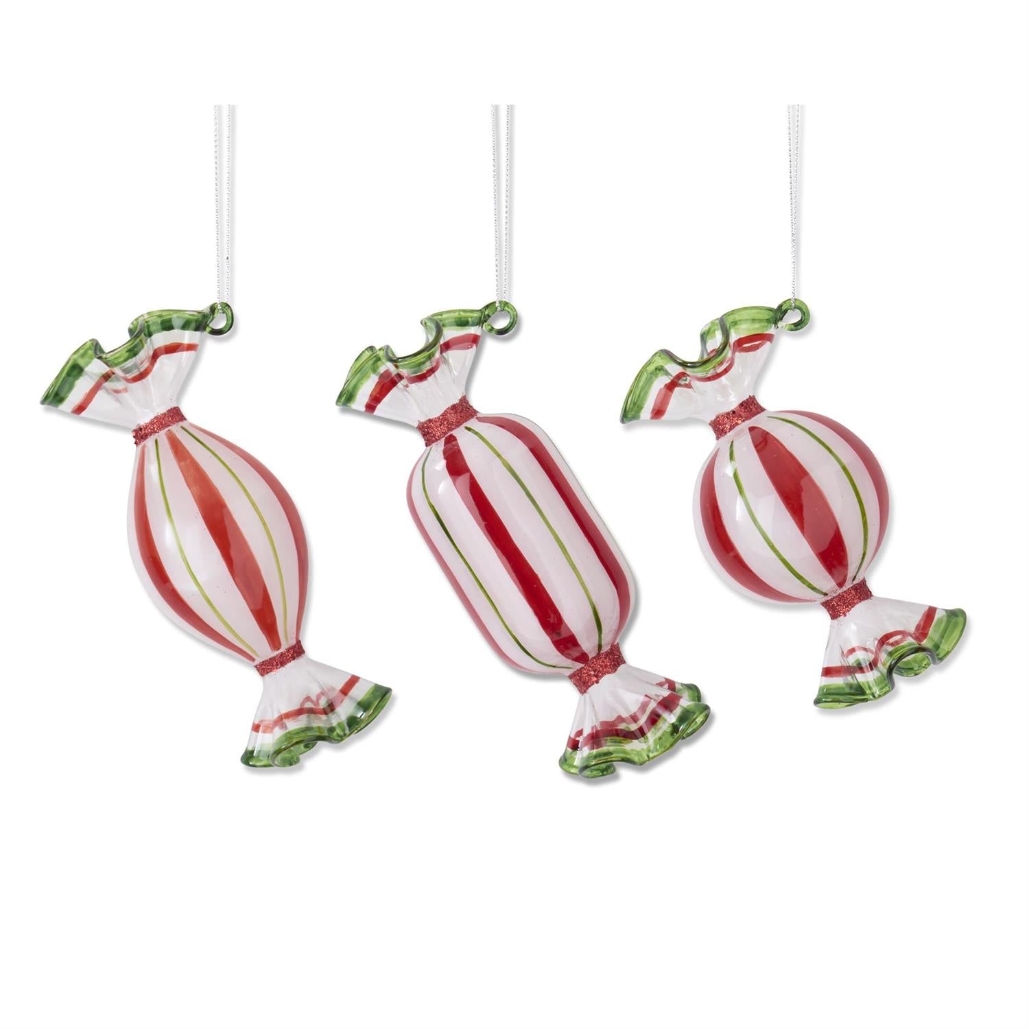 Glass Candy Ornament