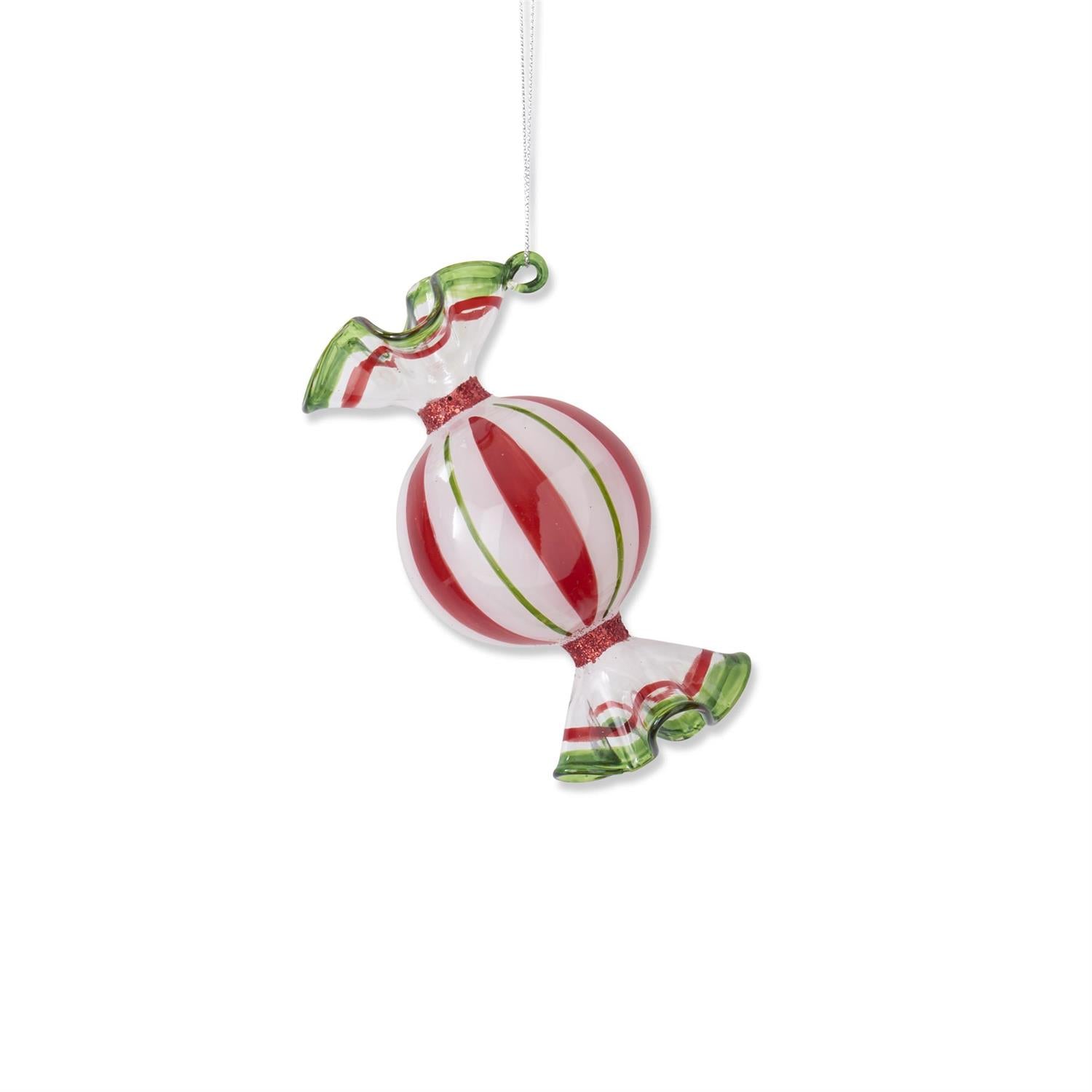 Glass Candy Ornament