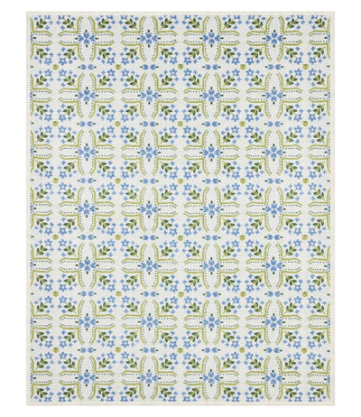 Farmhouse Flowers Blanket