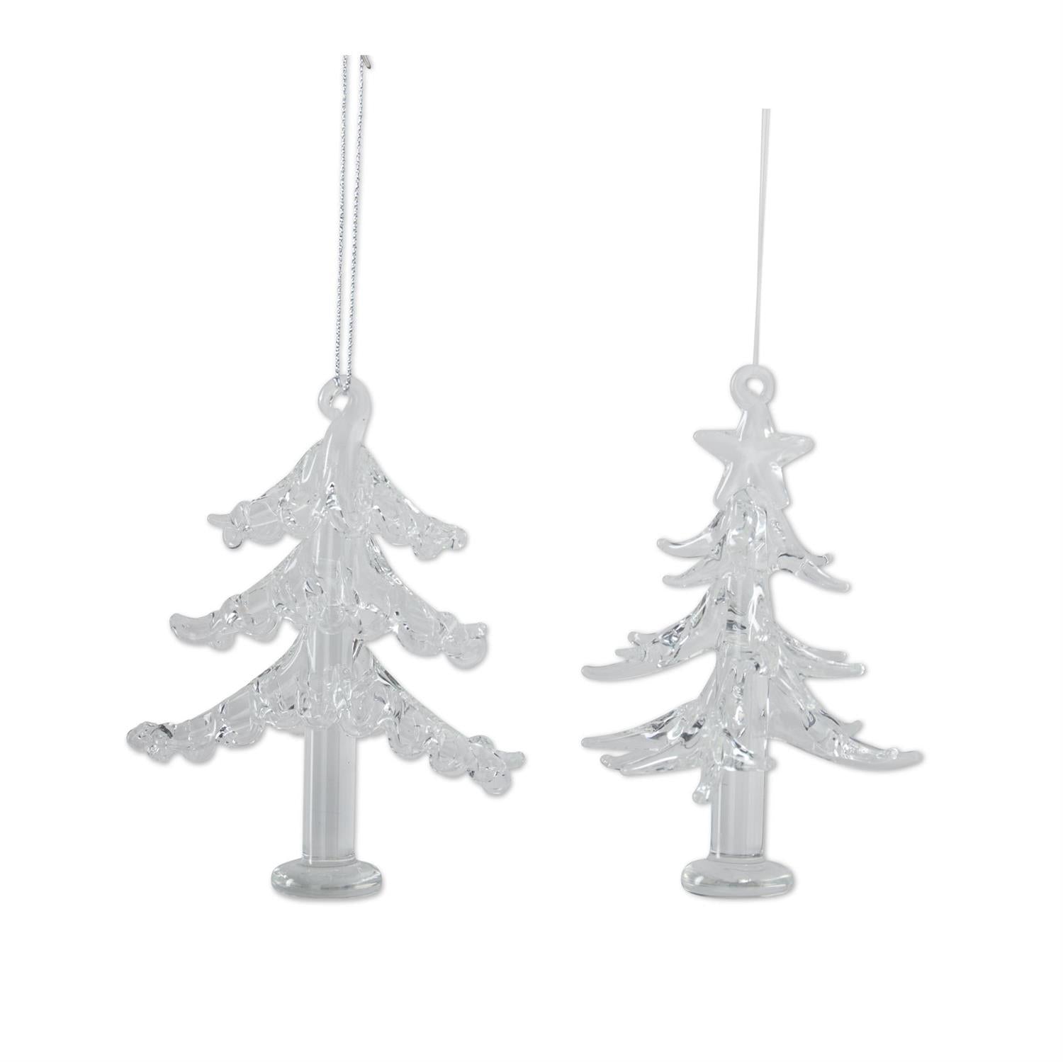 Glass Christmas Tree Ornament
