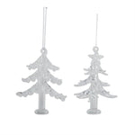 Glass Christmas Tree Ornament