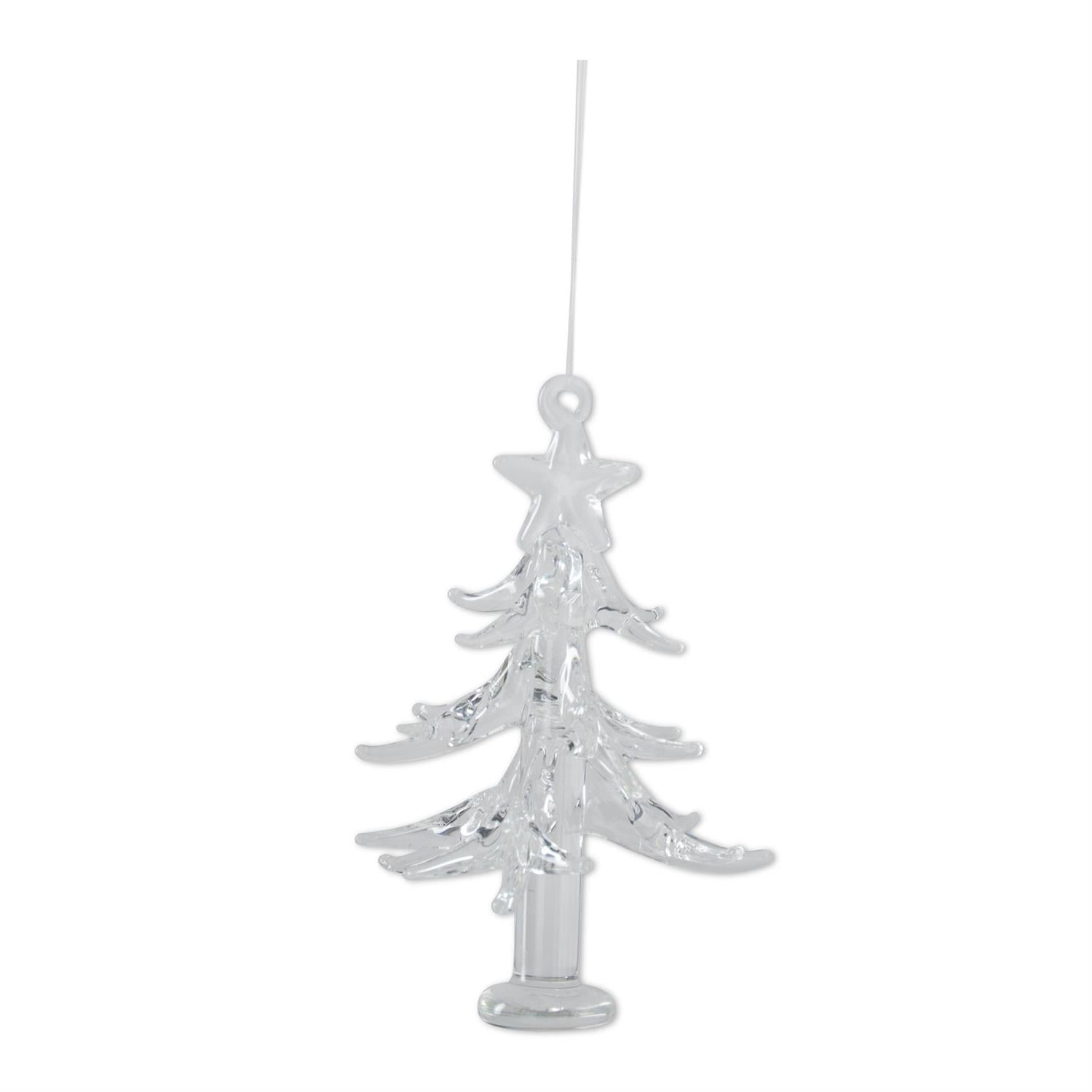 Glass Christmas Tree Ornament