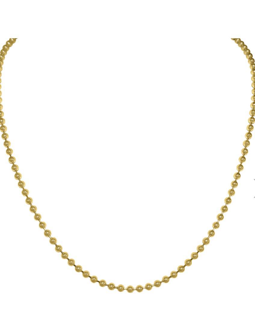 Lola Chain Gold Ball 3mm