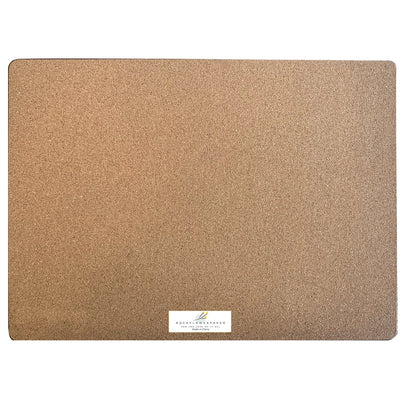 Hardboard Placemat Set- Poinsetta