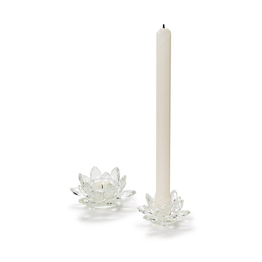 Lotus Crystal Candleholder