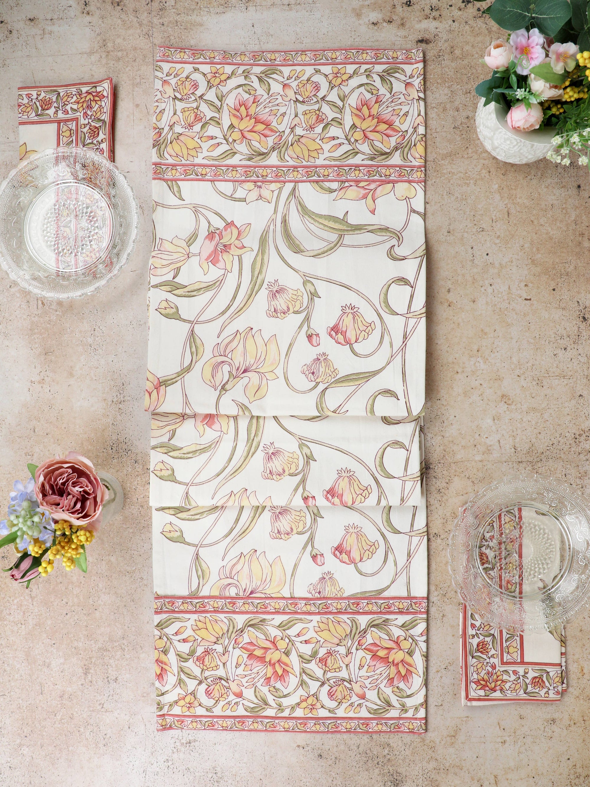 Ajmeer Runner - Ivory