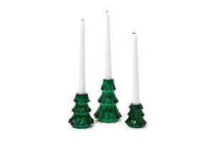 Glass Tree Candleholder