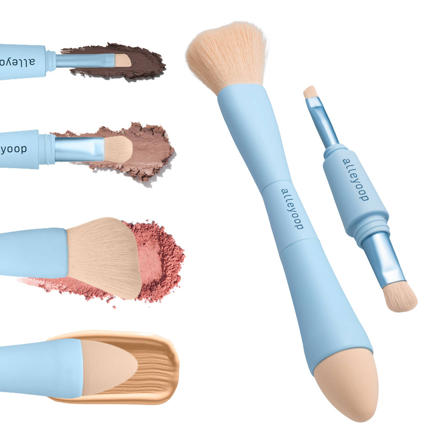4-in-1 Makeup Brushes