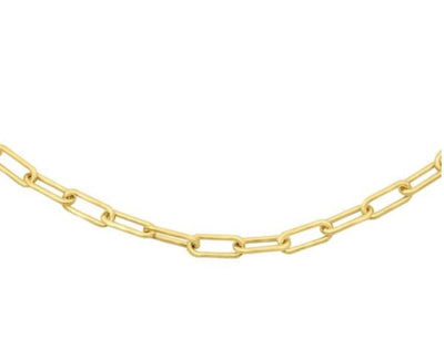 Lola Chain - Gold Oval -3.5mm
