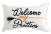 Embroidered Pillow- WELCOME MY PRETTIES