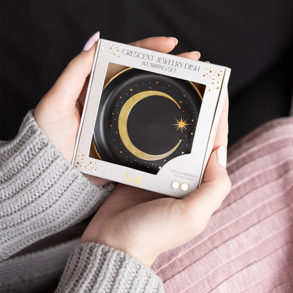 Jewelry Dish & Earring Set