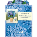 FreshCut Paper Mini Hydrangeas Pop-Up Card | 3D Card | Fabvilla