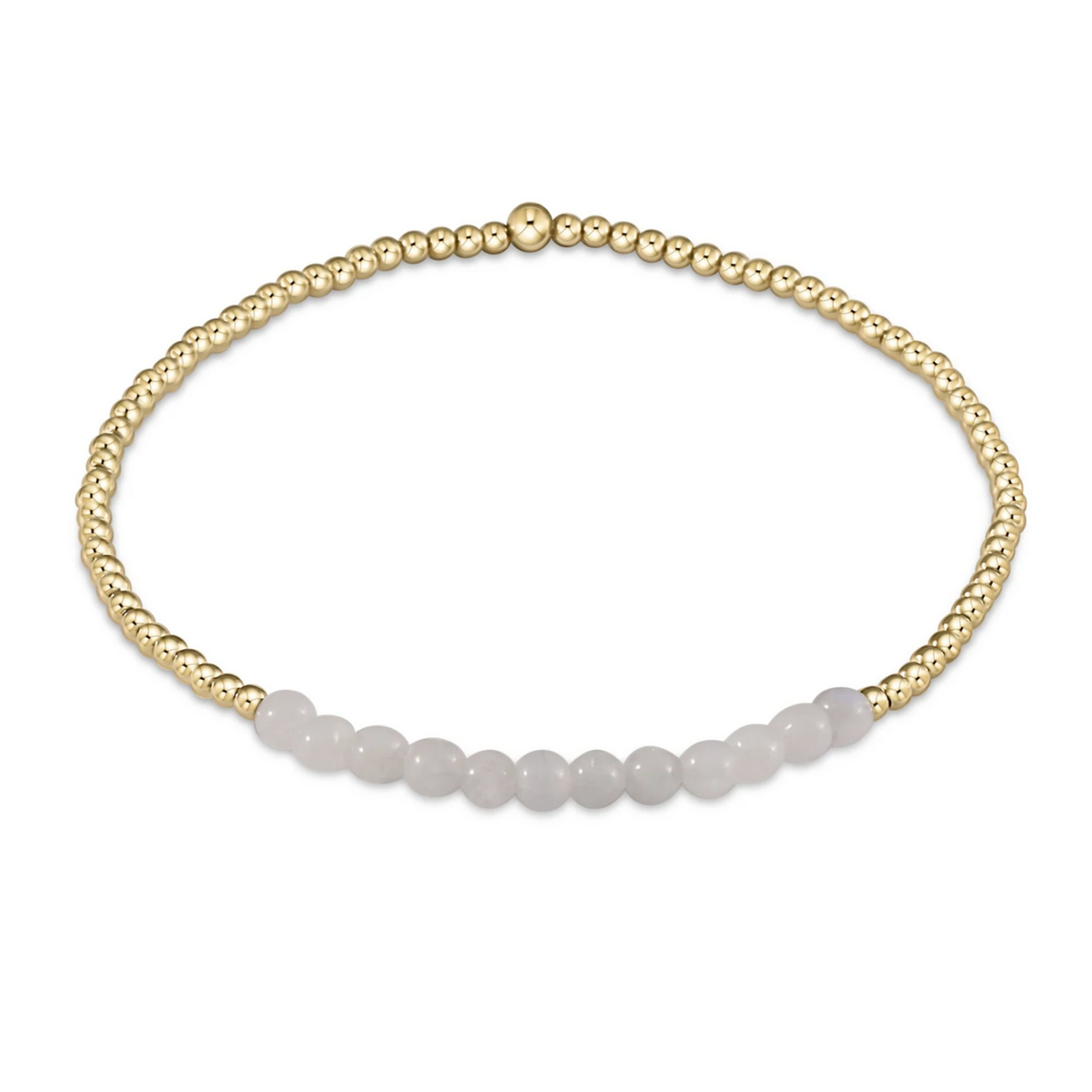 Gold Bliss 2mm Bead Bracelet