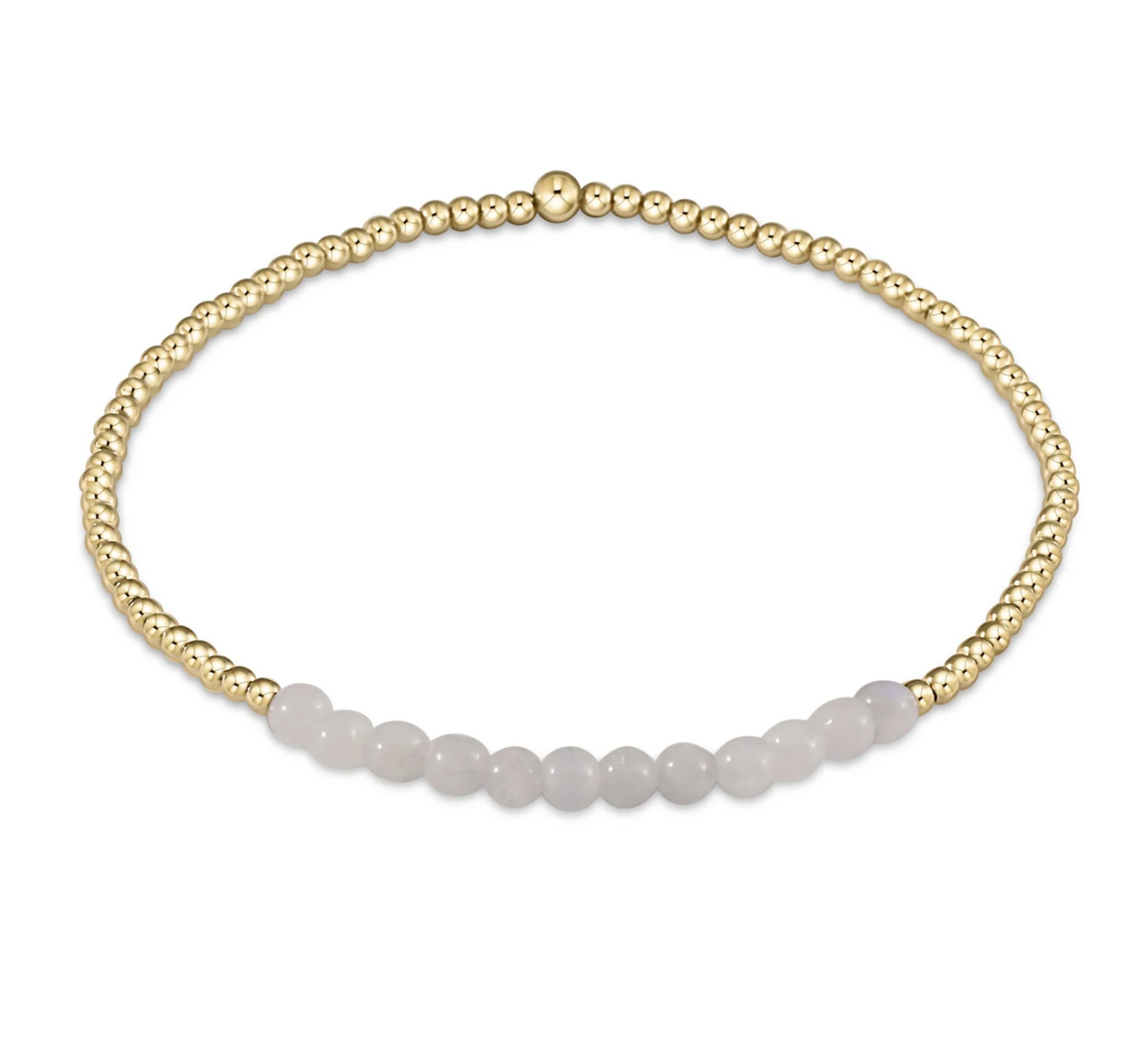Gold Bliss 2mm Bead Bracelet