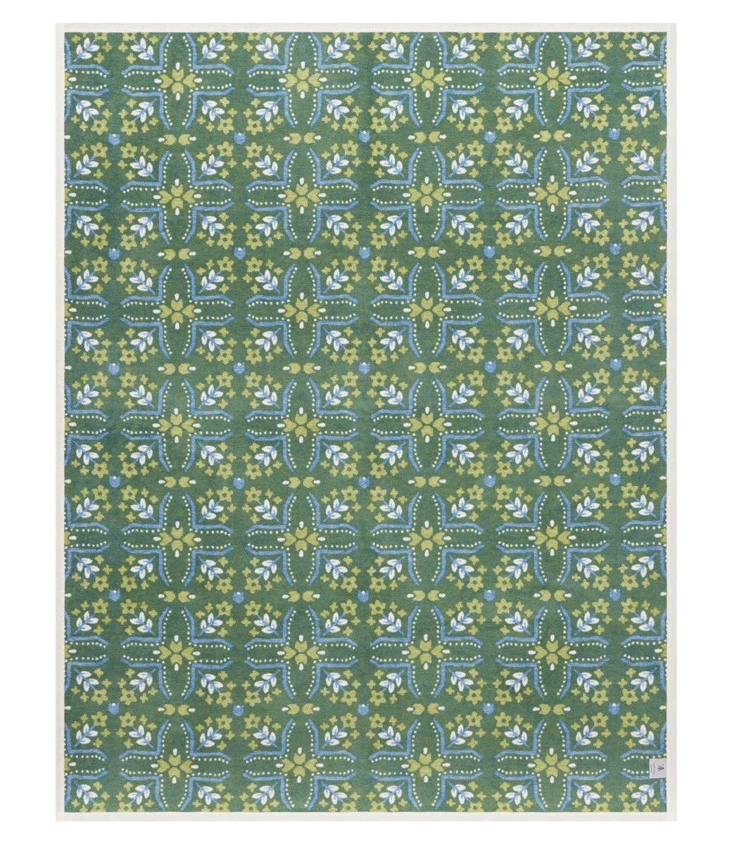 Farmhouse Flowers Blanket