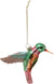 Glass Hummingbird Ornament